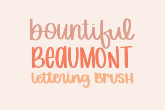 Bountiful Beaumont Procreate Brush: Your Creative Companion