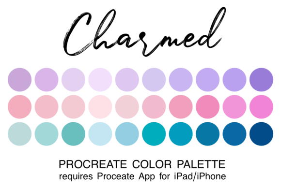 Charmed Procreate Color Palette: A Strategic Tool for Visual Consistency and Creative Flow