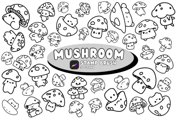 Exploring the Unique Appeal of Mushroom Procreate Stamp Brushes