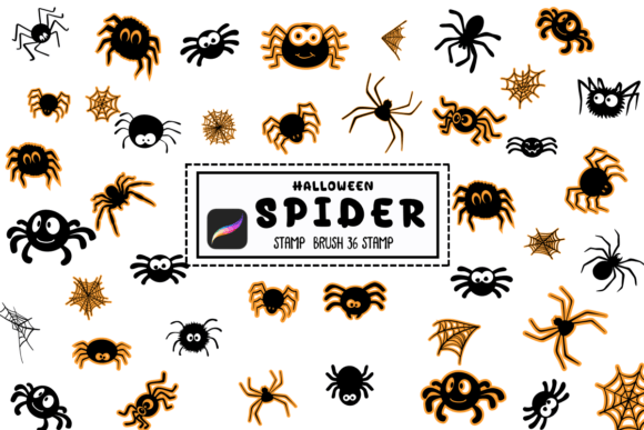 Halloween Spider: A Creative Companion for Sketch-Style Art Projects