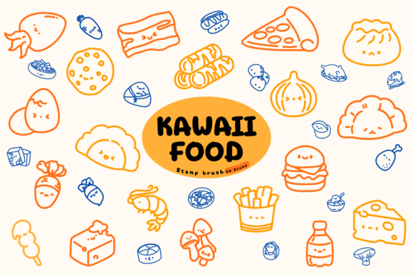 Kawaii Food: A Creative Design Trend for Delightful Visual Projects