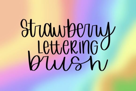 Procreate Lettering Brush Strawberry: Elevate Your Digital Lettering Game with Style and Personality