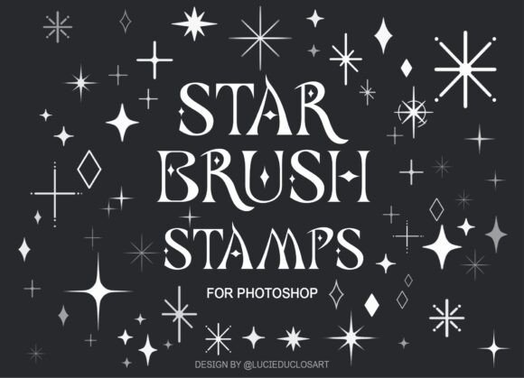 Star Brush Stamps Photoshop: A Creative Designer’s Best Friend